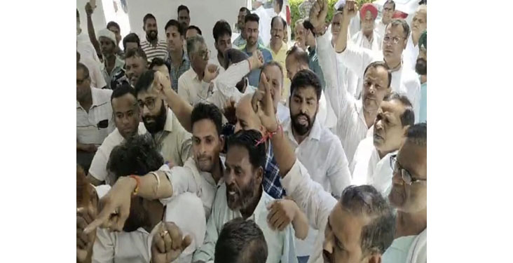 Clash between two factions of Congress in Haryana