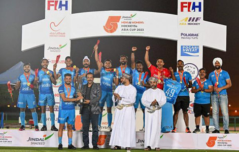 पाकला नमवून भारतीय हॉकी संघ विजेता Indian hockey team wins after defeating Pakistan