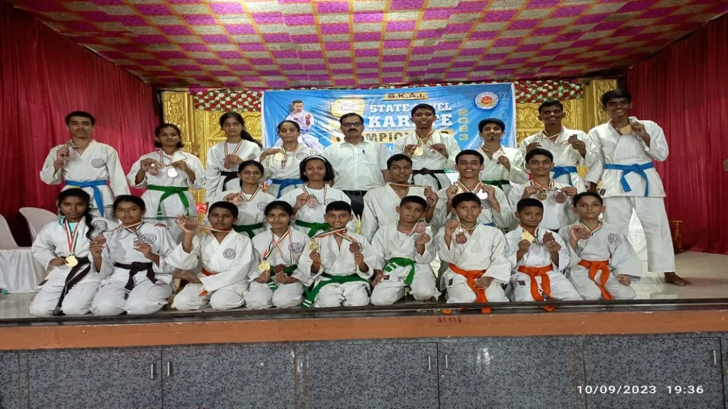 राज्यस्तरीय कराटे चॅम्पीयनशिप मध्ये सिंधुदुर्गचा डंका !