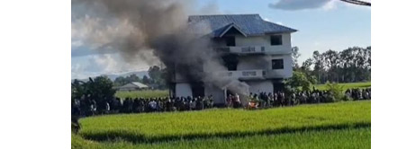 मुख्यमंत्र्यांच्या निवासस्थानावर हल्ल्याचा प्रयत्न Attempted attack on Chief Minister's residence