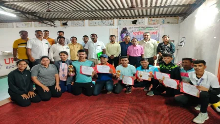 वेंगुर्लेत आंतर महाविद्यालयीन नेमबाजी स्पर्धा संपन्न