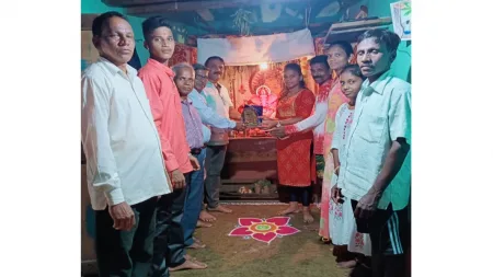 जनसेवा प्रतिष्ठान तर्फे सानिया कदम हिचा सत्कार