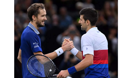 जोकोव्हिच – मेदव्हेदेव यांच्यात आज जेतेपदासाठी लढत Djokovic - Medvedev fight for the title today