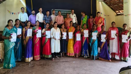 वेंगुर्ले तालुकास्तरीय तृणधान्य पाककला स्पर्धेत दर्शना नानचे प्रथम