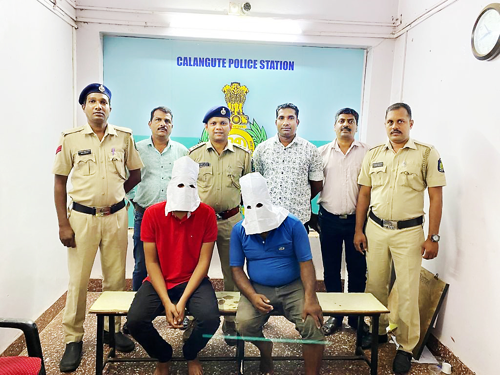 पोलिसाला कार ठोकून पळ काढणाऱ्यास अटक The man who hit the police car and ran away was arrested