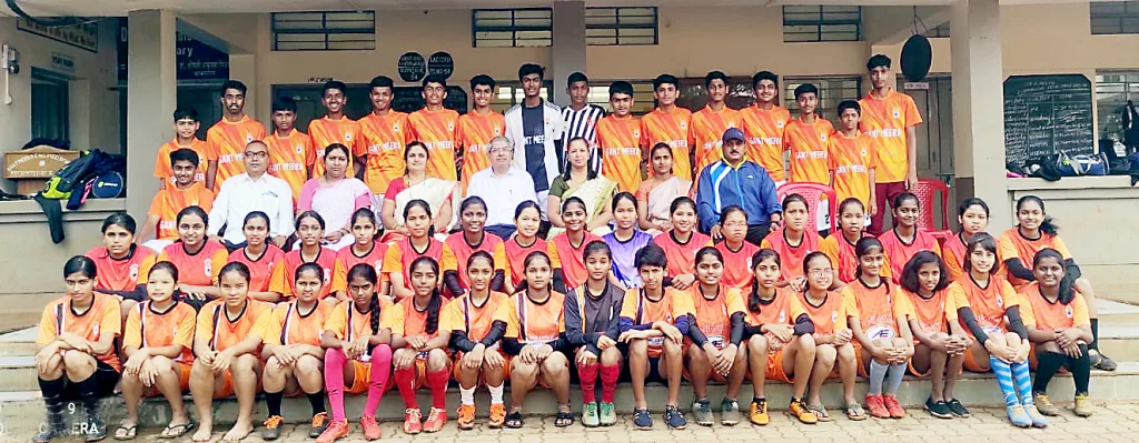 Departure of Saint Mira Teams for National Football Tournament