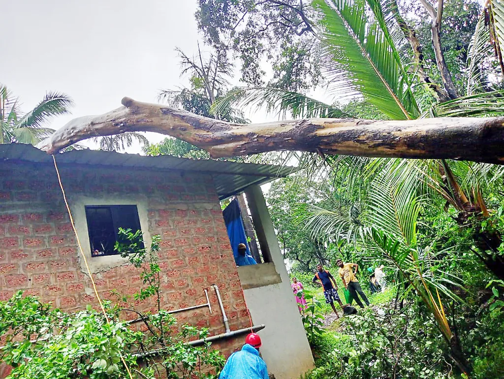 Live life disrupted due to heavy rains