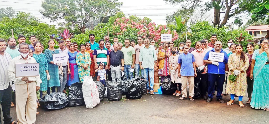 Spontaneous response to cleanliness drive in Kankon
