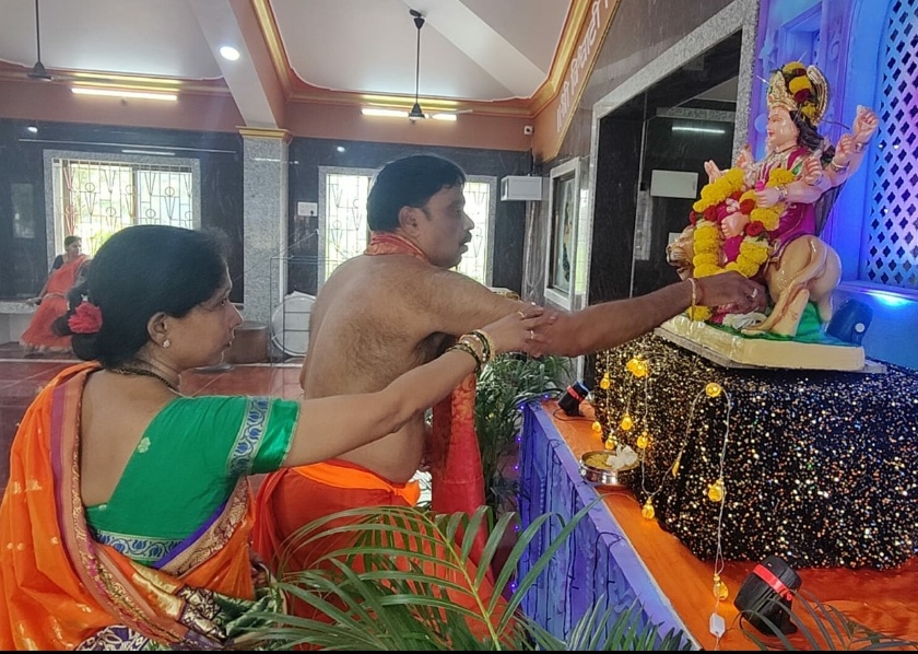 Navratri Festival begins with enthusiasm in Bardesh