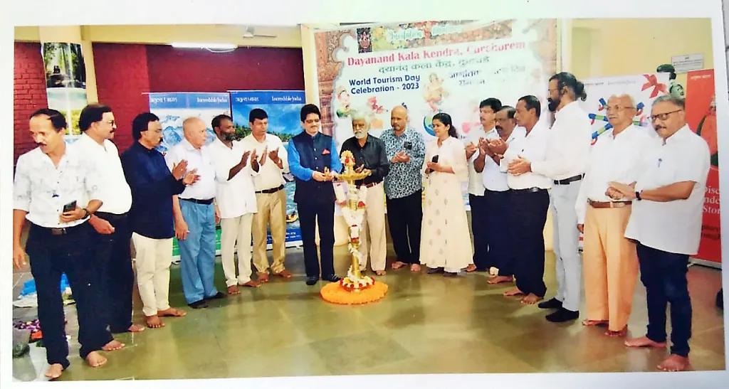 कुडचडेत पर्यटन दिन साजरा Celebrating Tourism Day in Kudchade