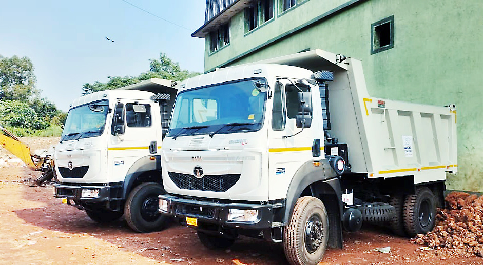 Two new trucks at the behest of Margaon Municipality