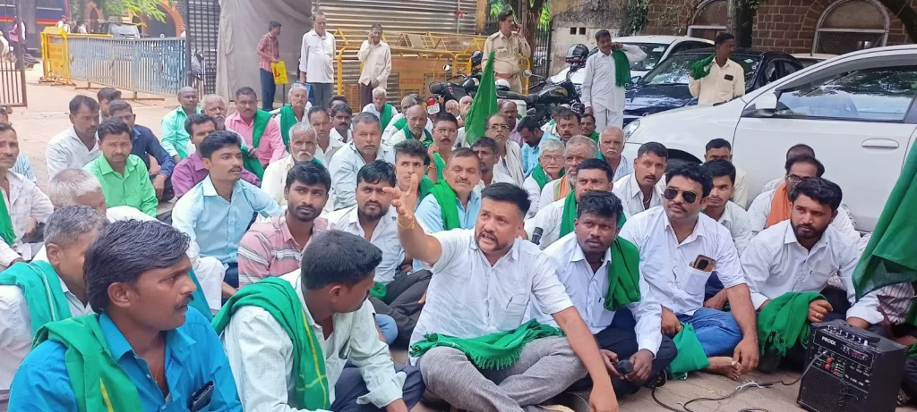Farmers' agitation for various demands