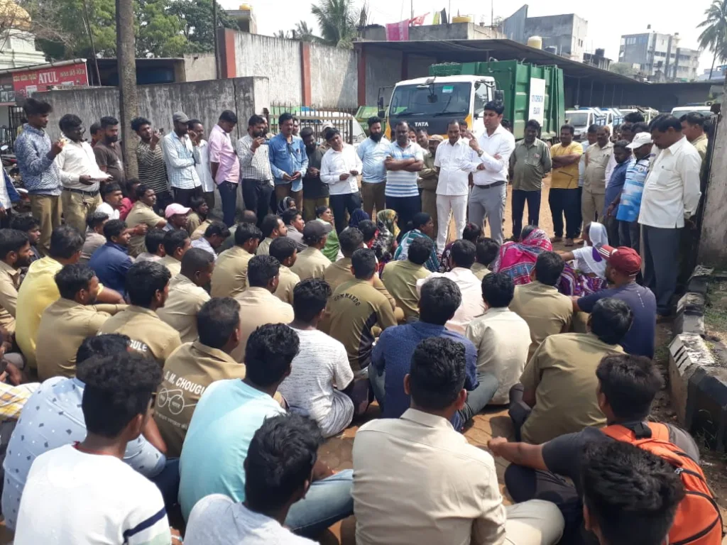 'Those' 138 sanitation workers are on indefinite strike
