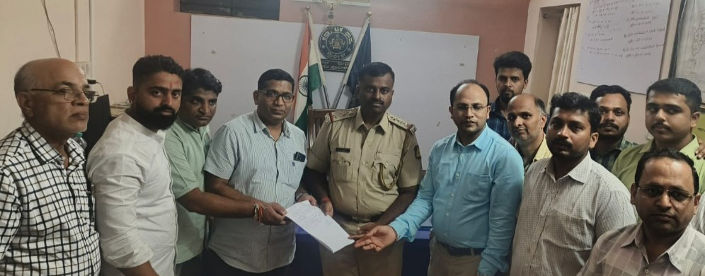 The doctor lodged a police complaint against the journalist