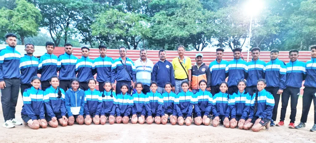Belgaum teams in the finals of the CM Cup Kho-Kho tournament