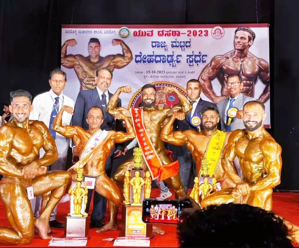 Nagrendra Madiwal of Belgaum is the champion of Yuva Dussehra title