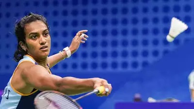 PV Sindhu in the quarterfinals