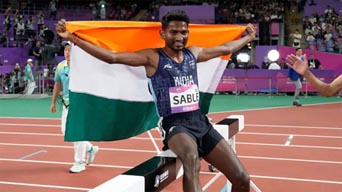 अॅथलेटिक्समध्ये अविनाश साबळे, तेजिंदरपालला सुवर्ण Gold for Avinash Sable, Tejinderpal in Athletics