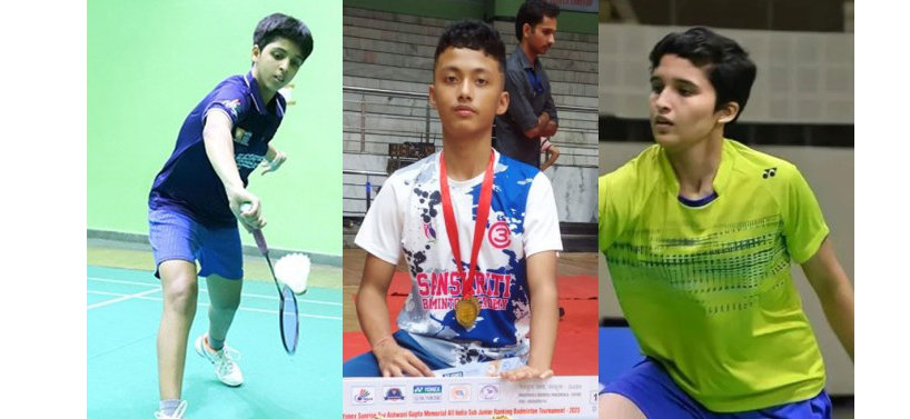 बॅडमिंटनमध्ये भारताची तीन पदके निश्चित India's three medals are certain in badminton