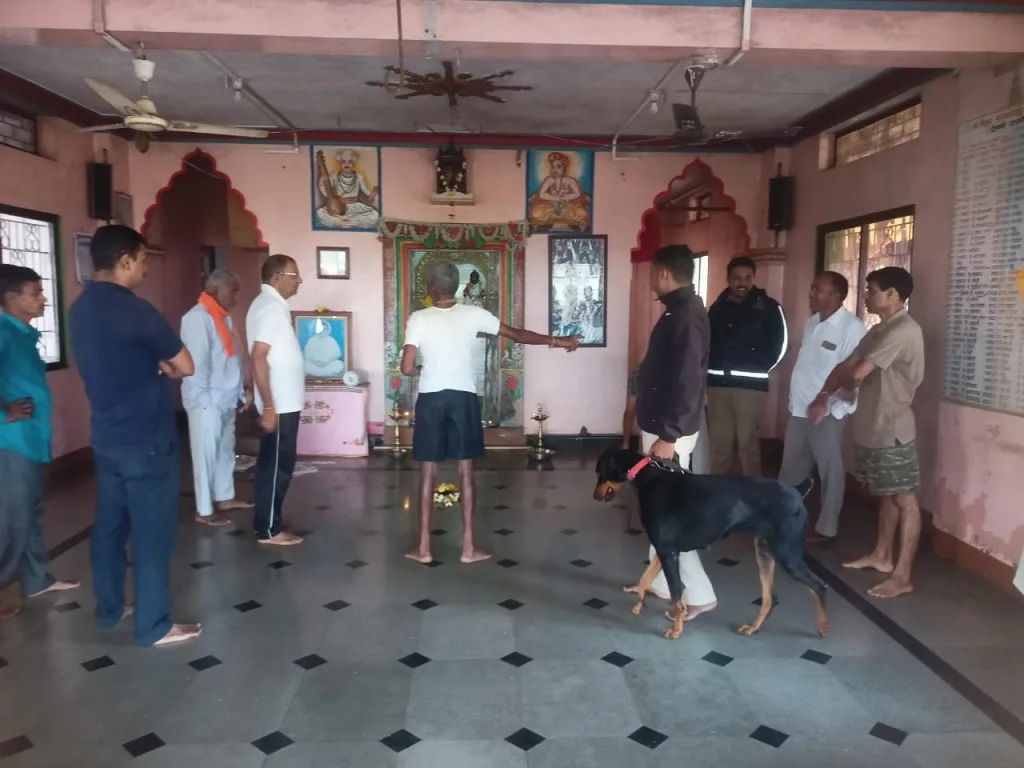 Jewelery worth 50 thousand stolen from a temple in Bastwad (H.).