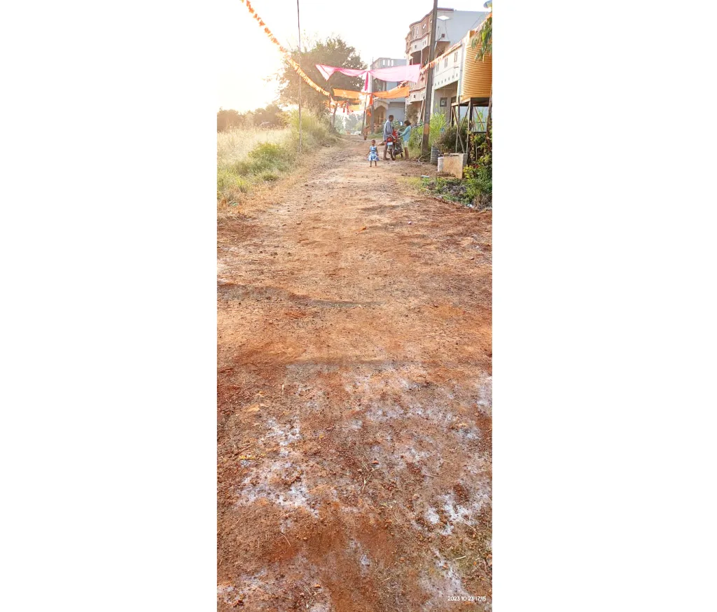 Construction of civic amenities at Krishnanagar in Bekinkere