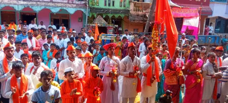 End of daud at Kasba Nandgad