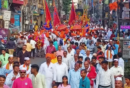 सीमोल्लंघन अमाप उत्साहात Seemollanghan in immeasurable excitement