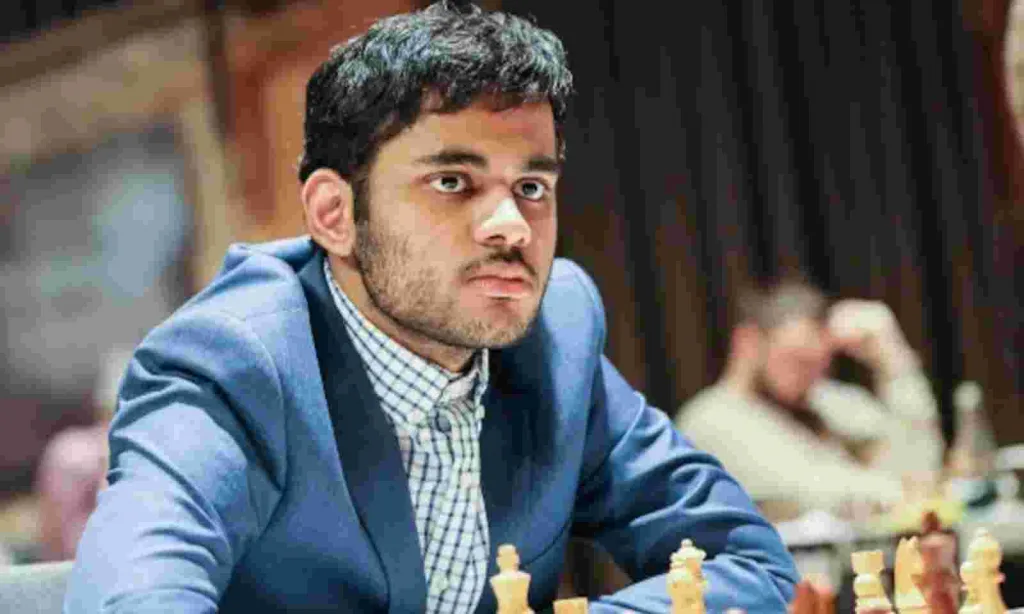 Arjun Irigesi joint lead in Swiss tournament