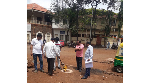 Collector building designing work to Dharwad company