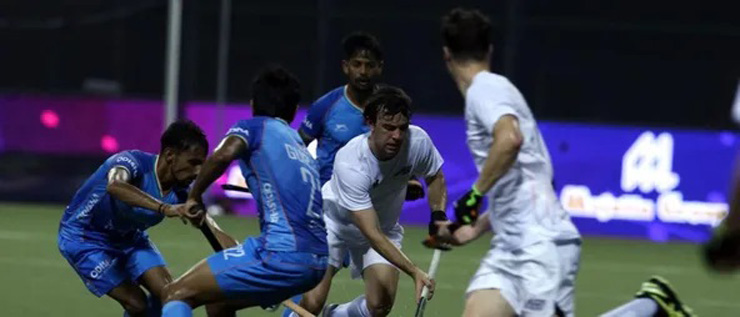 Indian hockey team in the semi-finals