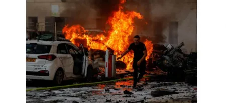 इस्रायल-पॅलेस्टाईन युद्धाचा भडका A new war crisis...