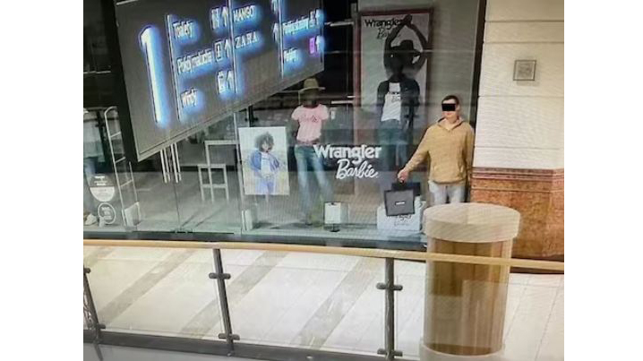 पुतळ्याकडून चोरी Steal from a statue