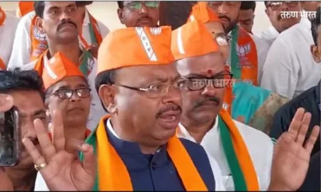 दहशतवादाची बाजू घेऊन शरद पवार पातळी सोडत आहेत- चंद्रकांत बावनकुळे Chandrakant Bawankule