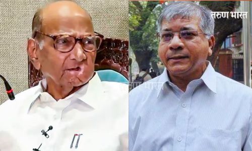 प्रकाश आंबेडकर आणि शरद पवार यांची भेट! ‘वंचित’चा इंडिया आघाडीत प्रवेश होणार ?