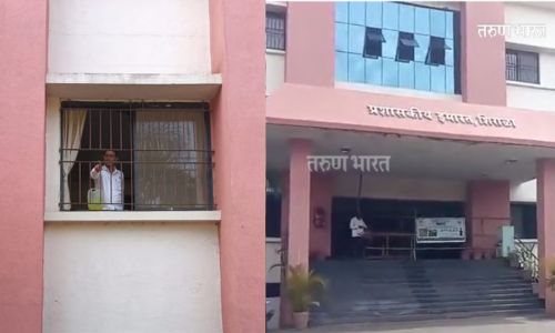 Sangli : तहसीलदारांच्या दालनात आत्मदहनाचा प्रयत्न; मराठा आरक्षणासाठी शिराळ्यातील घटना Sangli Shirala Tehsildar