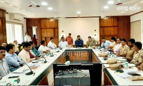 Satara : पोलीस व महसूल विभागाने निवडणुकीसाठी समन्वयाने काम करावे- जिल्हाधिकारी जितेंद्र डूडी Collector Jitendra Doody