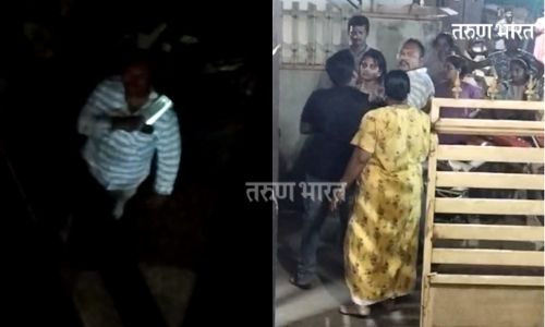 Kolhapur Breaking : दोन पोलीस कुटुंबांचा वाद रस्त्यावर! सुरा घेऊन पोलीसाची दहशत Kolhapur Breaking