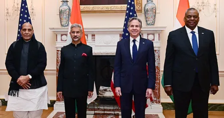 2 plus 2 talks with US in November