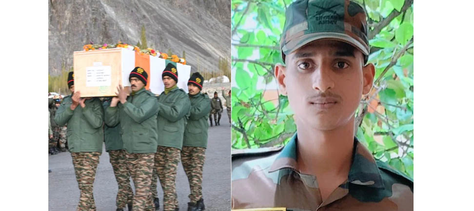‘अग्निवीर’ जवानाला सियाचीनमध्ये वीरमरण 'Agniveer' jawan martyred in Siachen