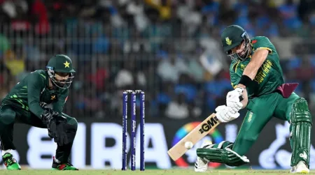 द.आफ्रिकेचा पाकिस्तानवर थरारक विजय South Africa's thrilling win over Pakistan