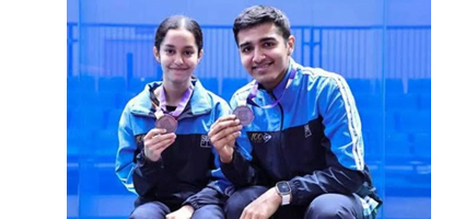 स्क्वॅशमधील भारताची सर्वोत्तम कामगिरी India's best in squash