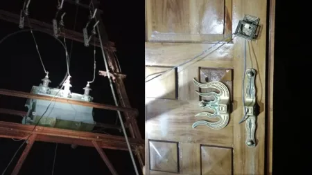 घराला करंट देऊन संपूर्ण कुटुंब मारण्याचा प्रयत्न; सांगली जिल्ह्यातील वांगीगावातील प्रकार