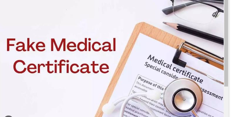 95 days leave taken on the basis of fake medical certificate