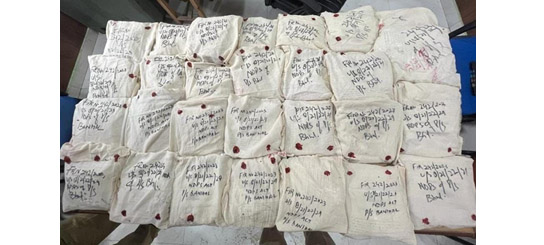 जम्मूत 300 कोटींचे अमली पदार्थ जप्त Drugs worth 300 crore seized in Jammu