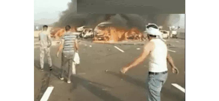 भीषण रस्ते अपघातात इजिप्तमध्ये 32 ठार 32 killed in terrible road accident in Egypt