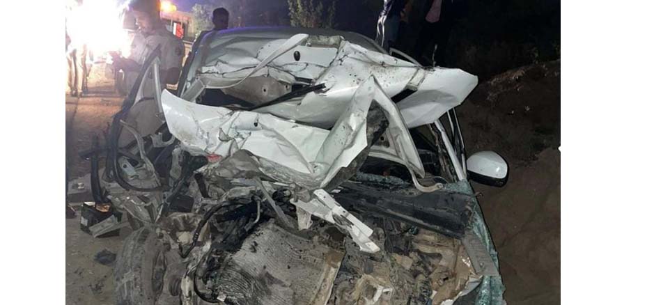 राजस्थानच्या हनुमानगढमध्ये भीषण रस्ते दुर्घटना, 7 ठार Horrible road accident in Rajasthan's Hanumangarh, 7 killed