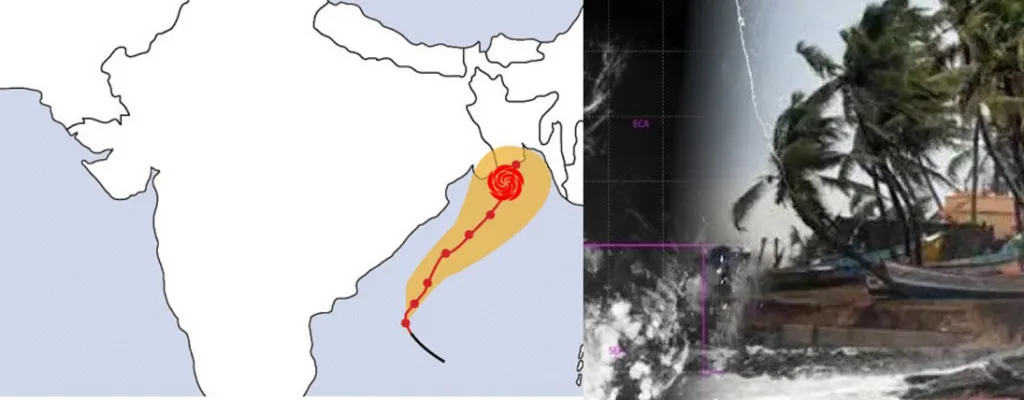 Cyclone Hamun in Bay of Bengal
