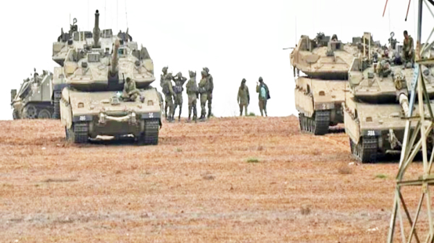 Indian soldiers entered at the behest of Israel