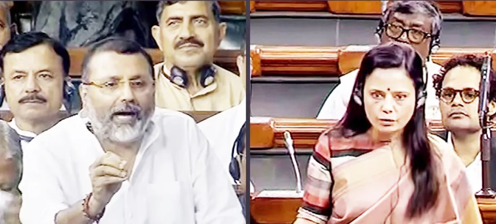 Moitra is accused of taking money and asking questions in the Lok Sabha