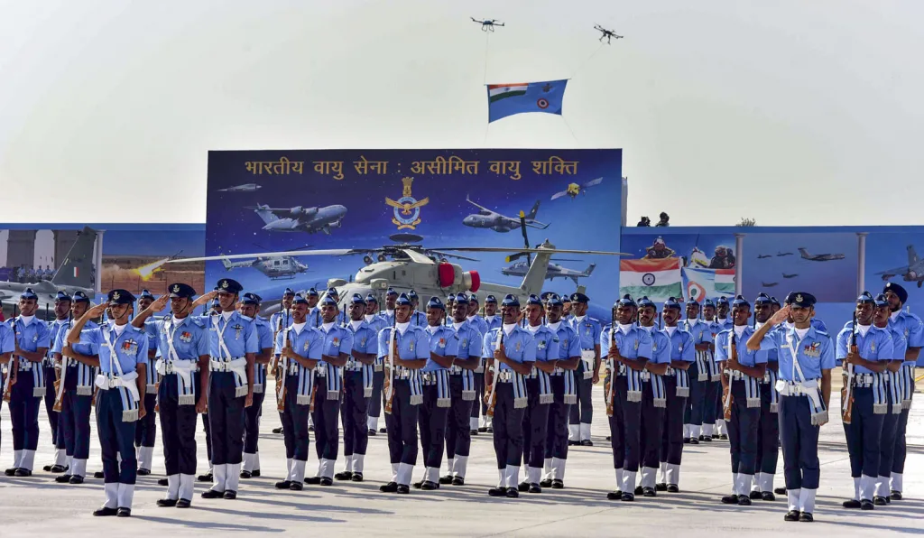 Indian Air Force got a new flag